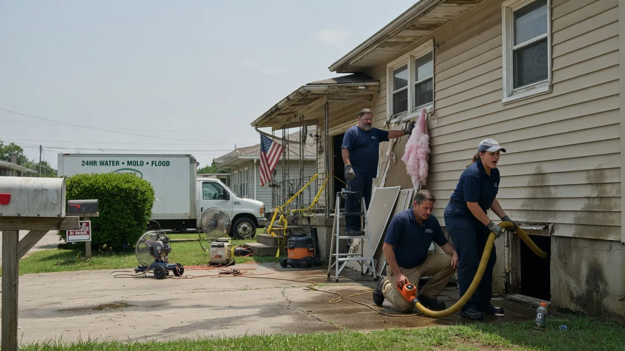 Water Damage Repair in Pleasant Prairie, WI near me